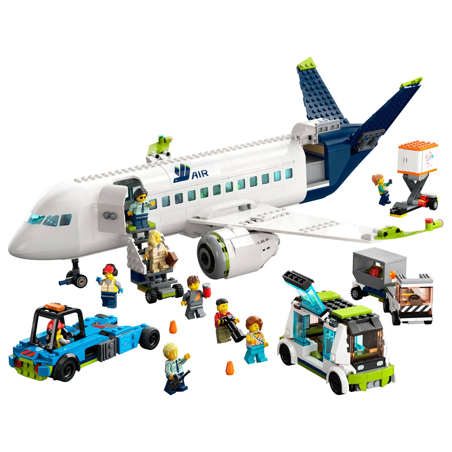 Lego City Aviao De Passageiros 60367 ( Imagem 2 de 3 ) - Preview