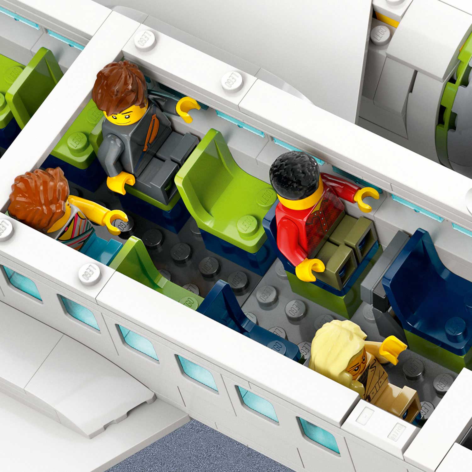 Lego City Aviao De Passageiros 60367 ( Imagem 3 de 3 ) - Preview