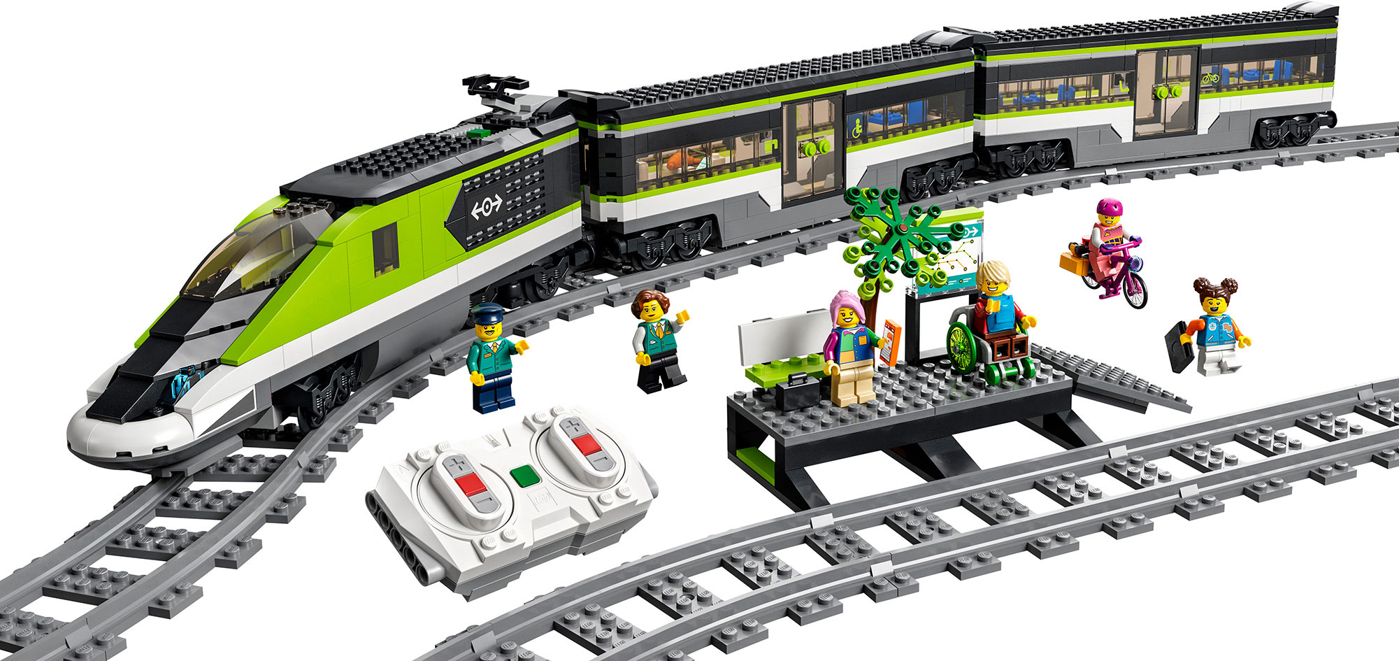 Lego City Comboio Expresso De Passageiros 60337 ( Imagem 2 de 3 ) - Preview