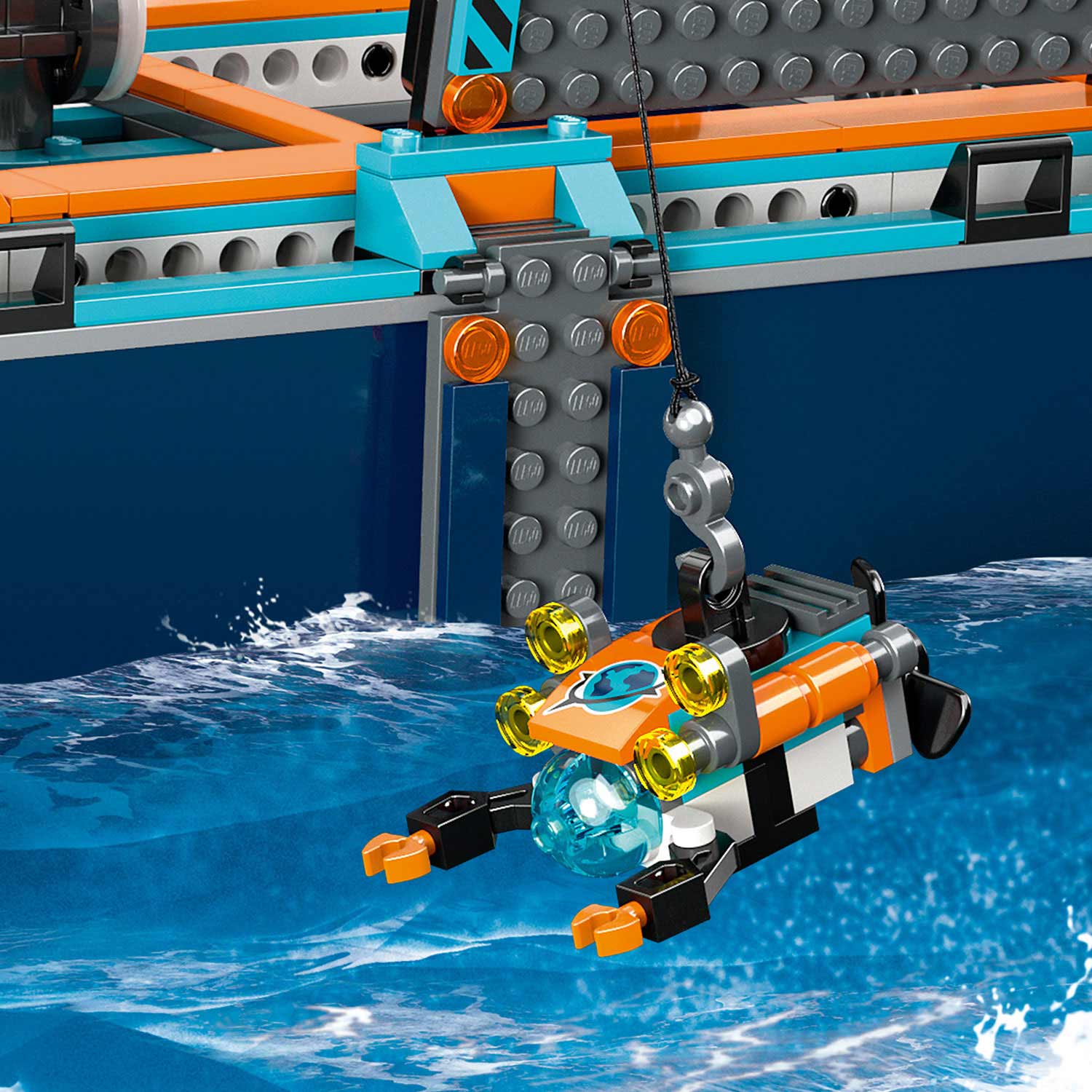 Lego City Navio Explorador Do Artico 60368 ( Imagem 3 de 3 ) - Preview