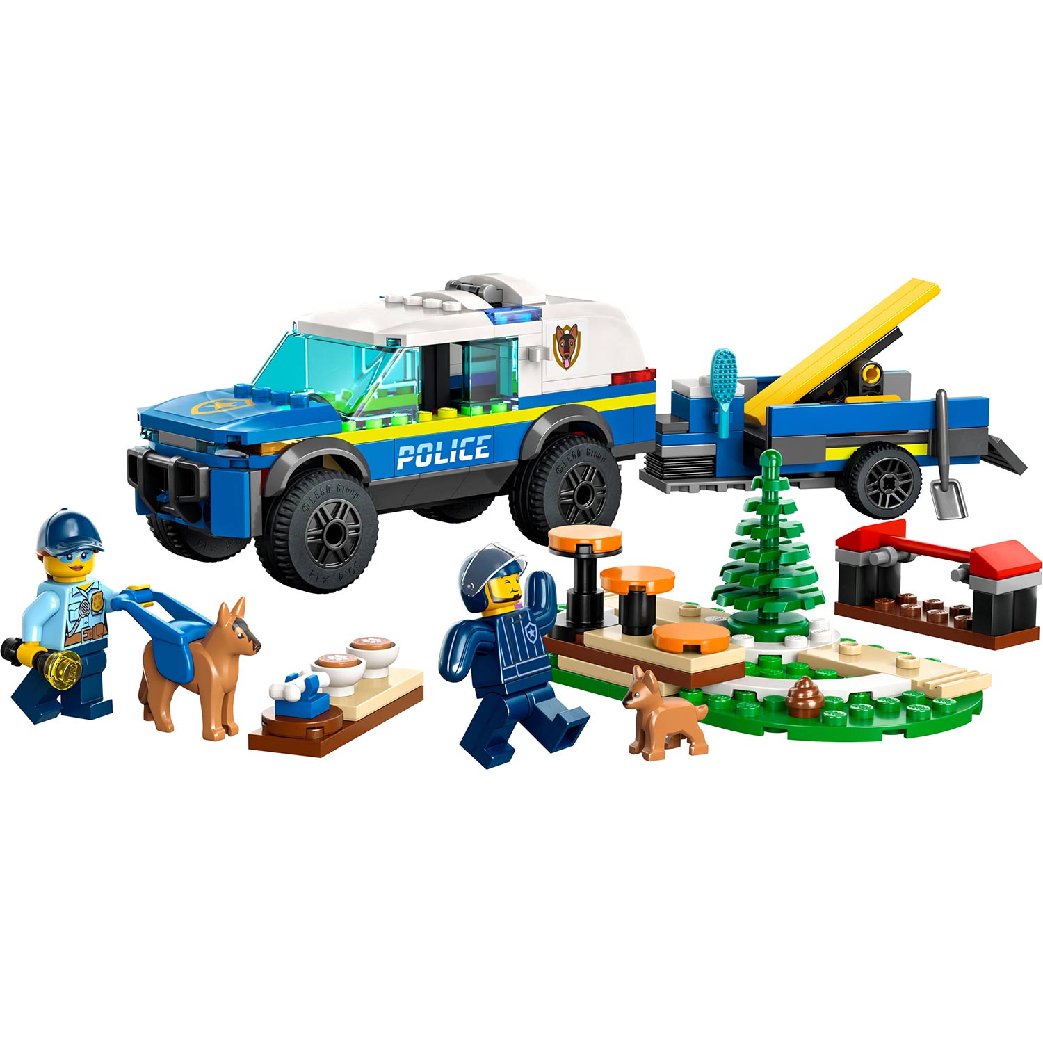 Lego City Treino De Cao-Policia Movel 60369 ( Imagem 3 de 4 ) - Preview