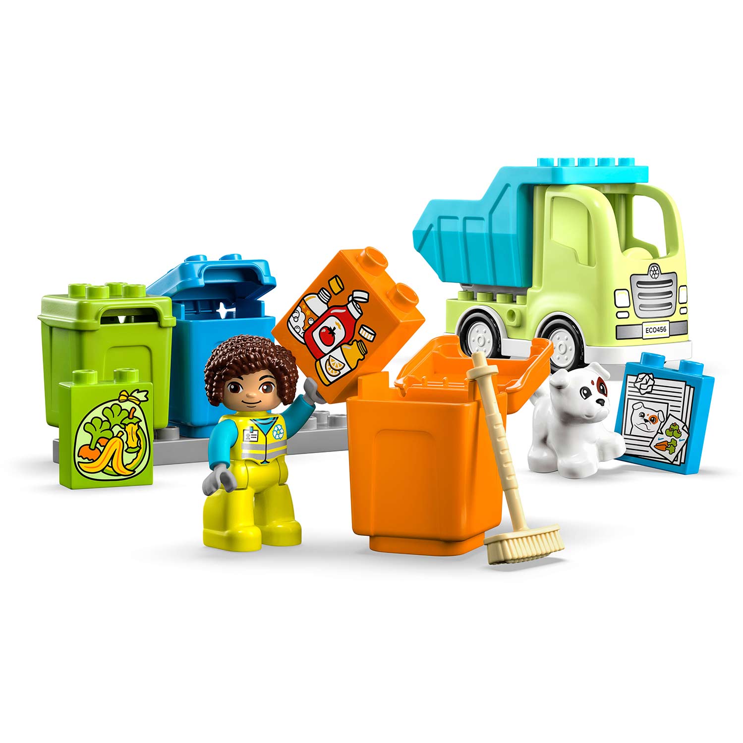 Lego Duplo O Camiao Da Reciclagem 10987 ( Imagem 3 de 4 ) - Preview