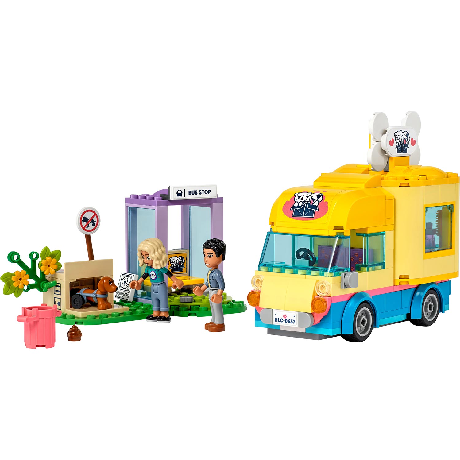 Lego Friends Carrinha De Resgate De Caes 41741 ( Imagem 2 de 3 ) - Preview