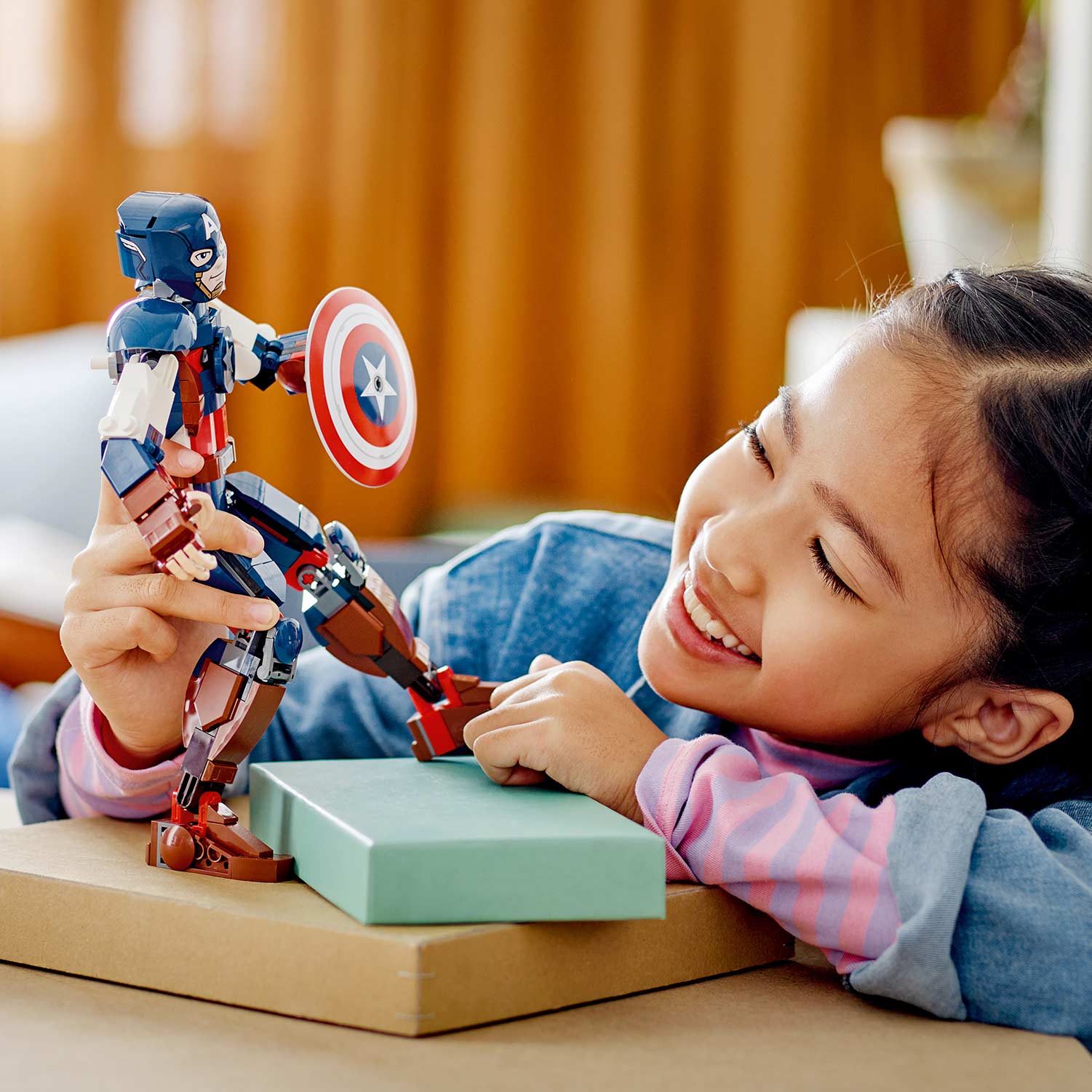 Lego Marvel Figura De Construcao De Captain America 76258 ( Imagem 4 de 4 ) - Preview
