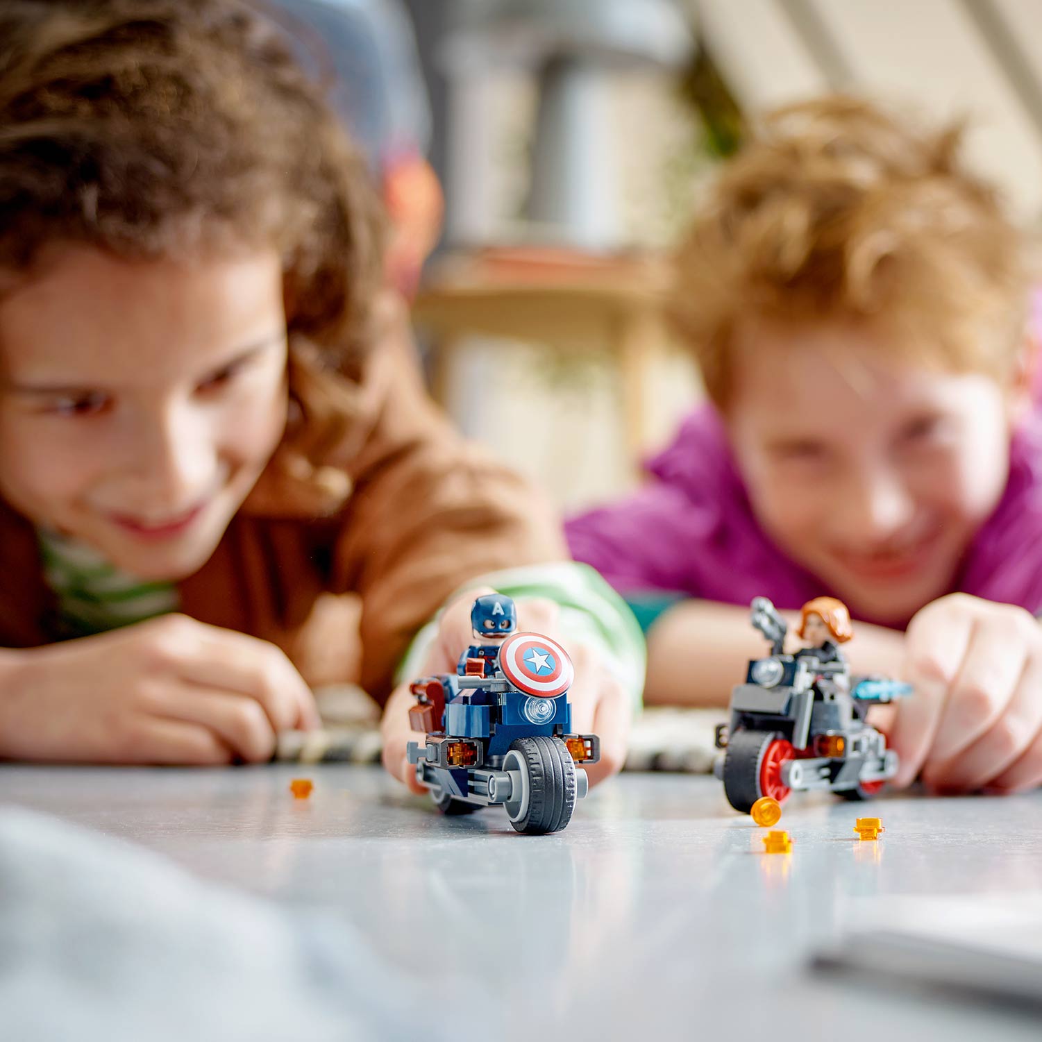 Lego Marvel Motos De Black Widow E Captain America 76260 ( Imagem 4 de 4 ) - Preview