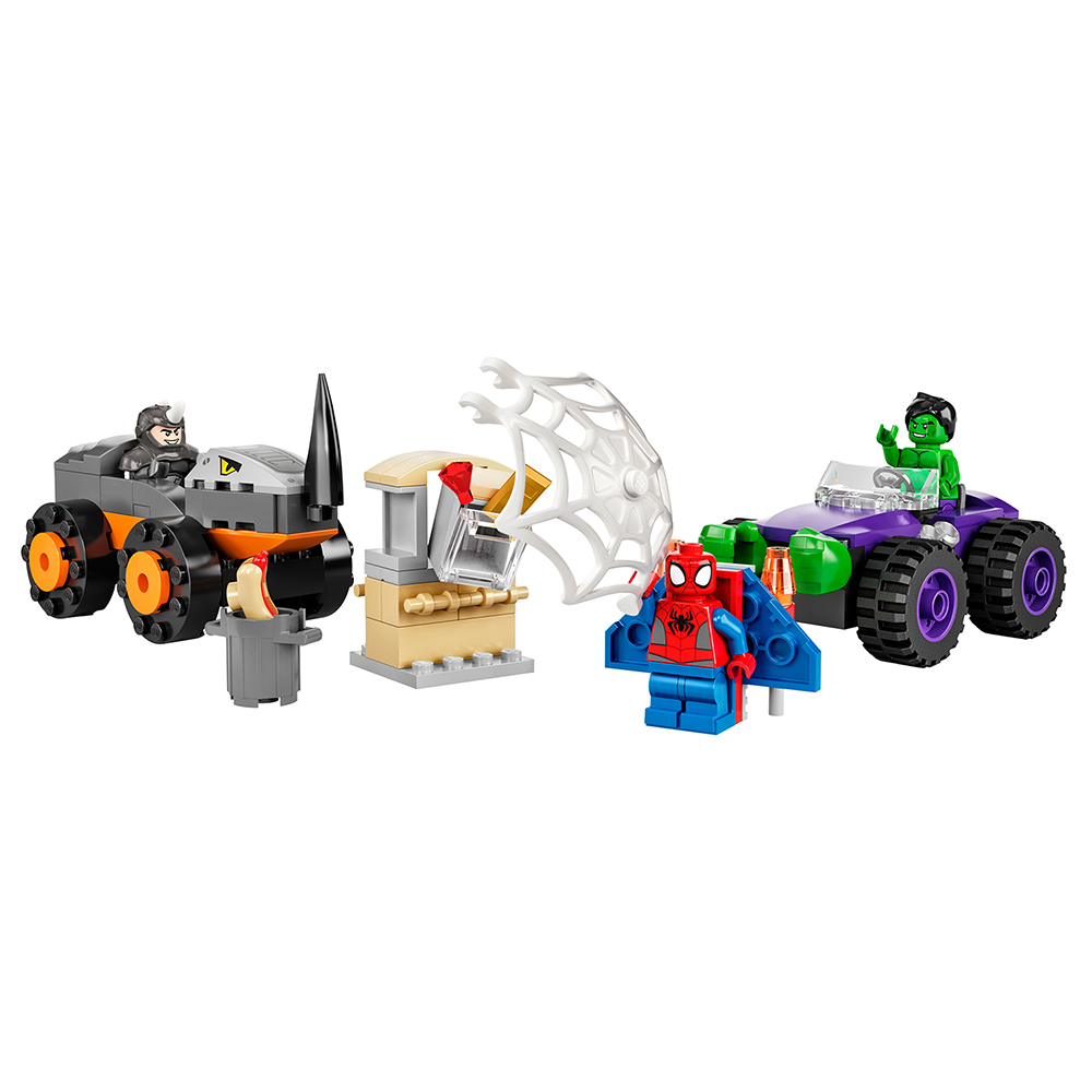 Lego Marvel Spidey Confronto De Camioes Hulk Vs Rhino 10782 ( Imagem 3 de 4 ) - Preview