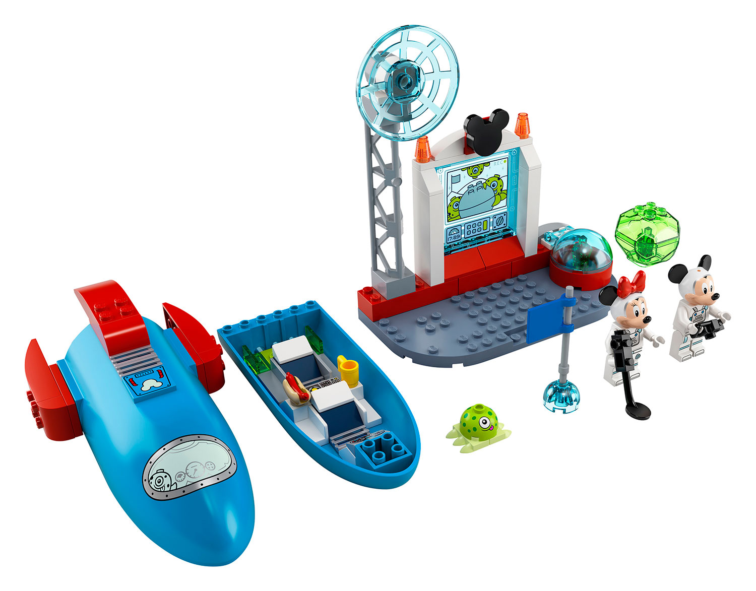 Lego Mickey And Friends Foguetao Espacial Do Mickey Mouse E Da Minnie Mouse 10774 ( Imagem 2 de 3 ) - Preview