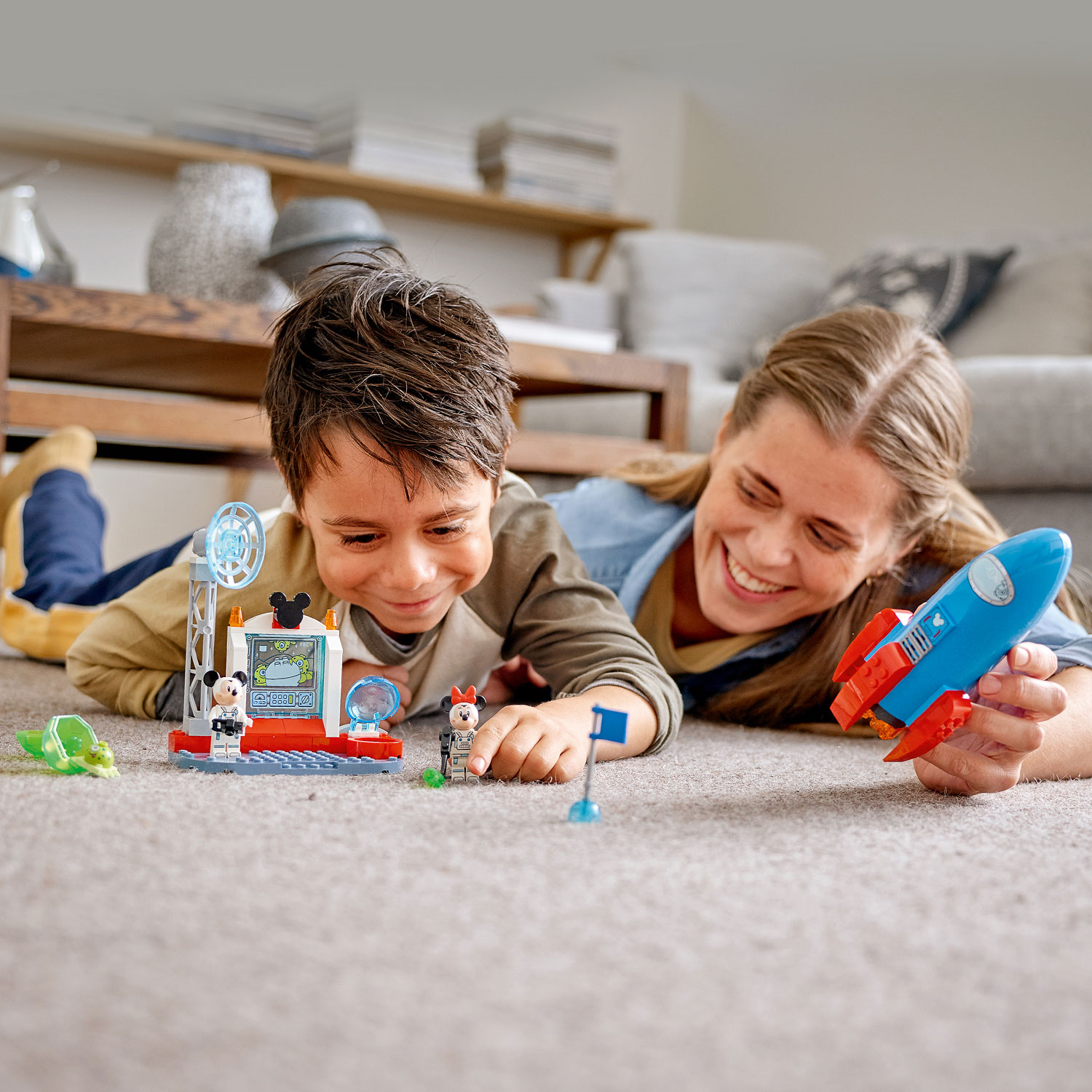 Lego Mickey And Friends Foguetao Espacial Do Mickey Mouse E Da Minnie Mouse 10774 ( Imagem 3 de 3 ) - Preview