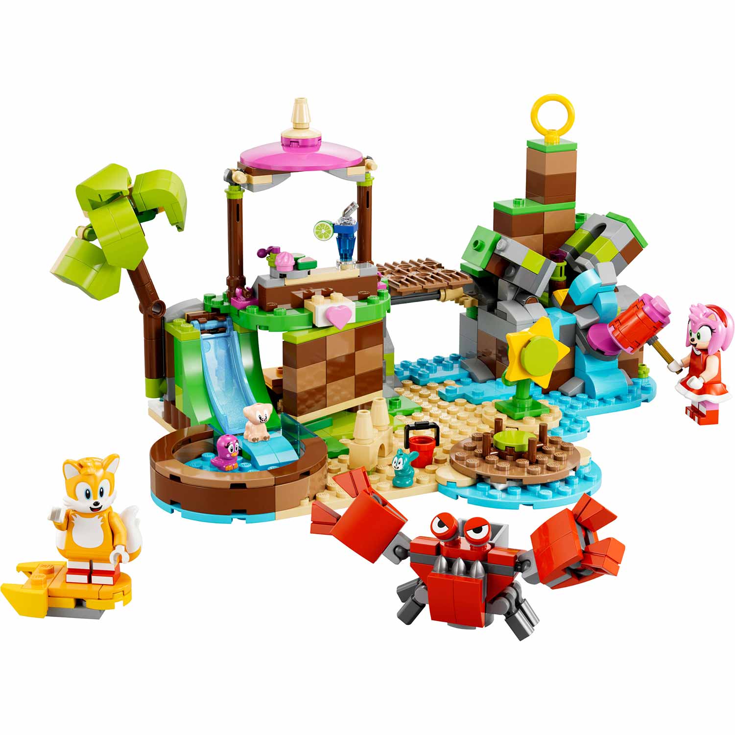 Lego Sonic The Hedgehog Ilha De Resgate Animal De Amy 76992 ( Imagem 3 de 4 ) - Preview