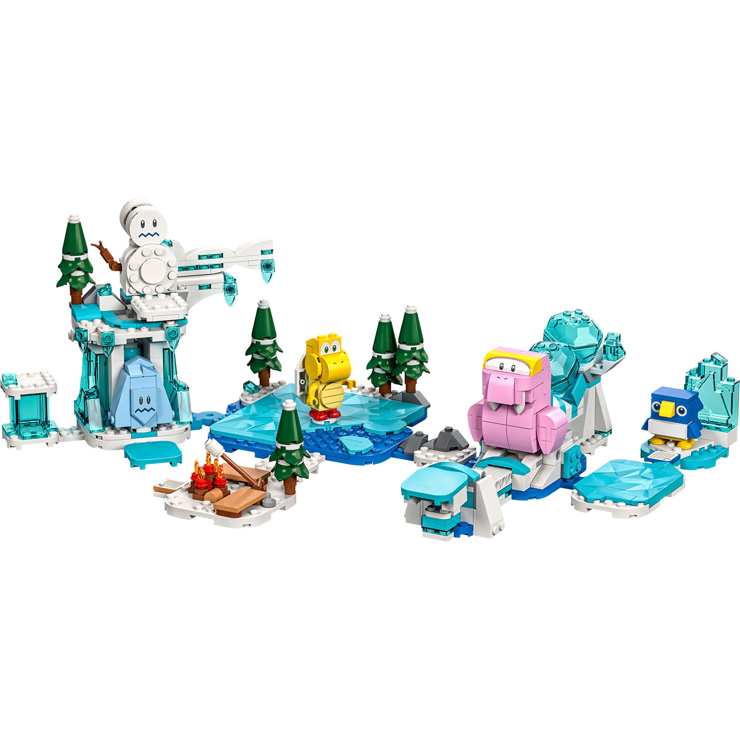 Lego Super Mario Set De Expansao A Aventura Na Neve De Fliprus 71417 ( Imagem 2 de 3 ) - Preview
