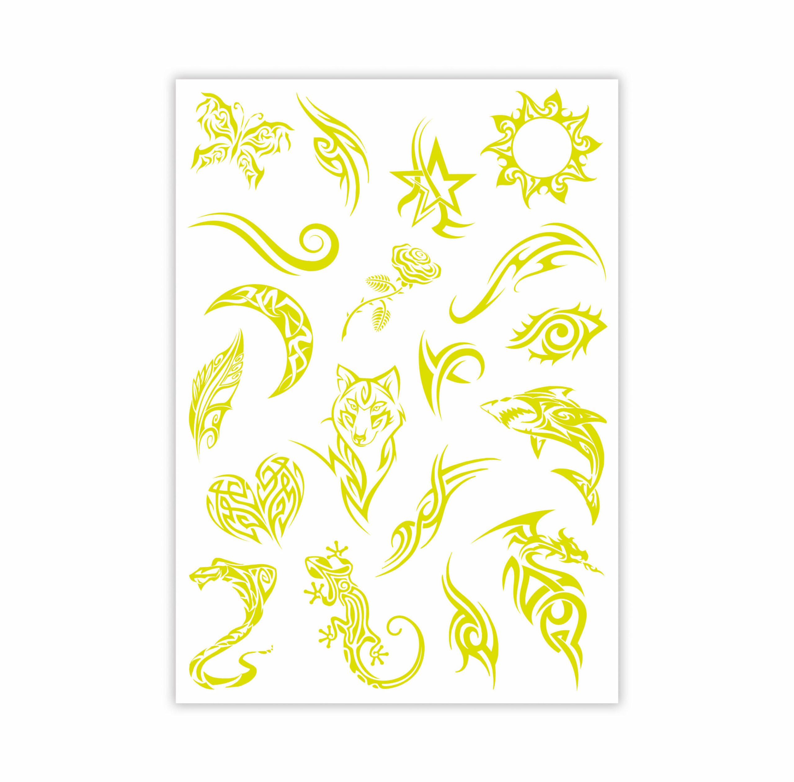 Crazy Chic Glow In The Dark Tattoo Clementoni 18687 ( Imagem 2 de 3 ) - Preview