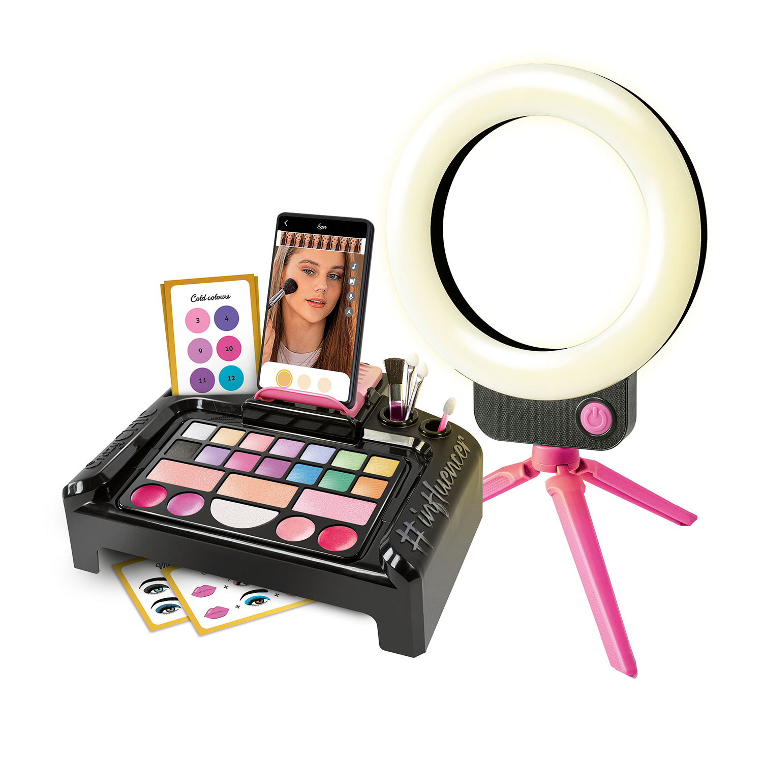 Crazy Chic Teen Make Up Studio Influencer Clementoni 18744 ( Imagem 2 de 2 ) - Preview
