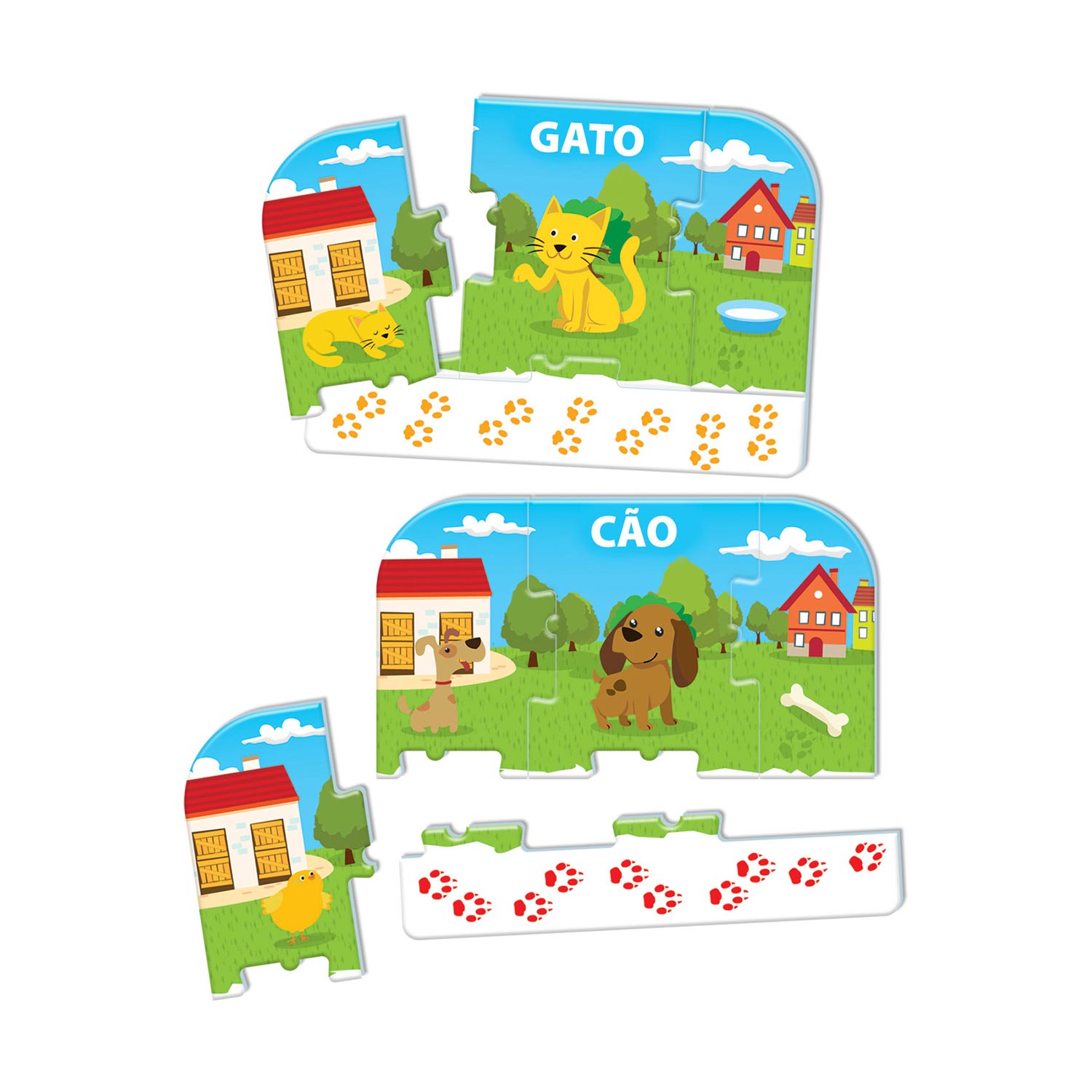 Os Animais Da Quinta Clementoni Education 67331 ( Imagem 3 de 3 ) - Preview