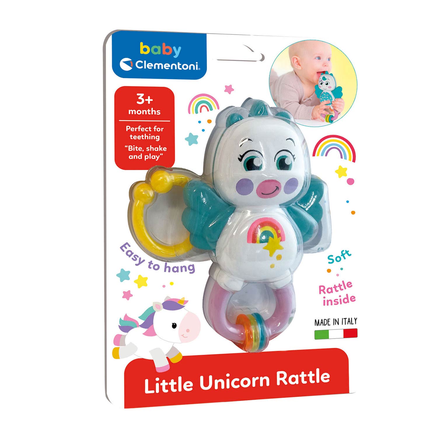 Roca Unicornio Clementoni Baby 17778 ( Imagem 2 de 2 ) - Preview