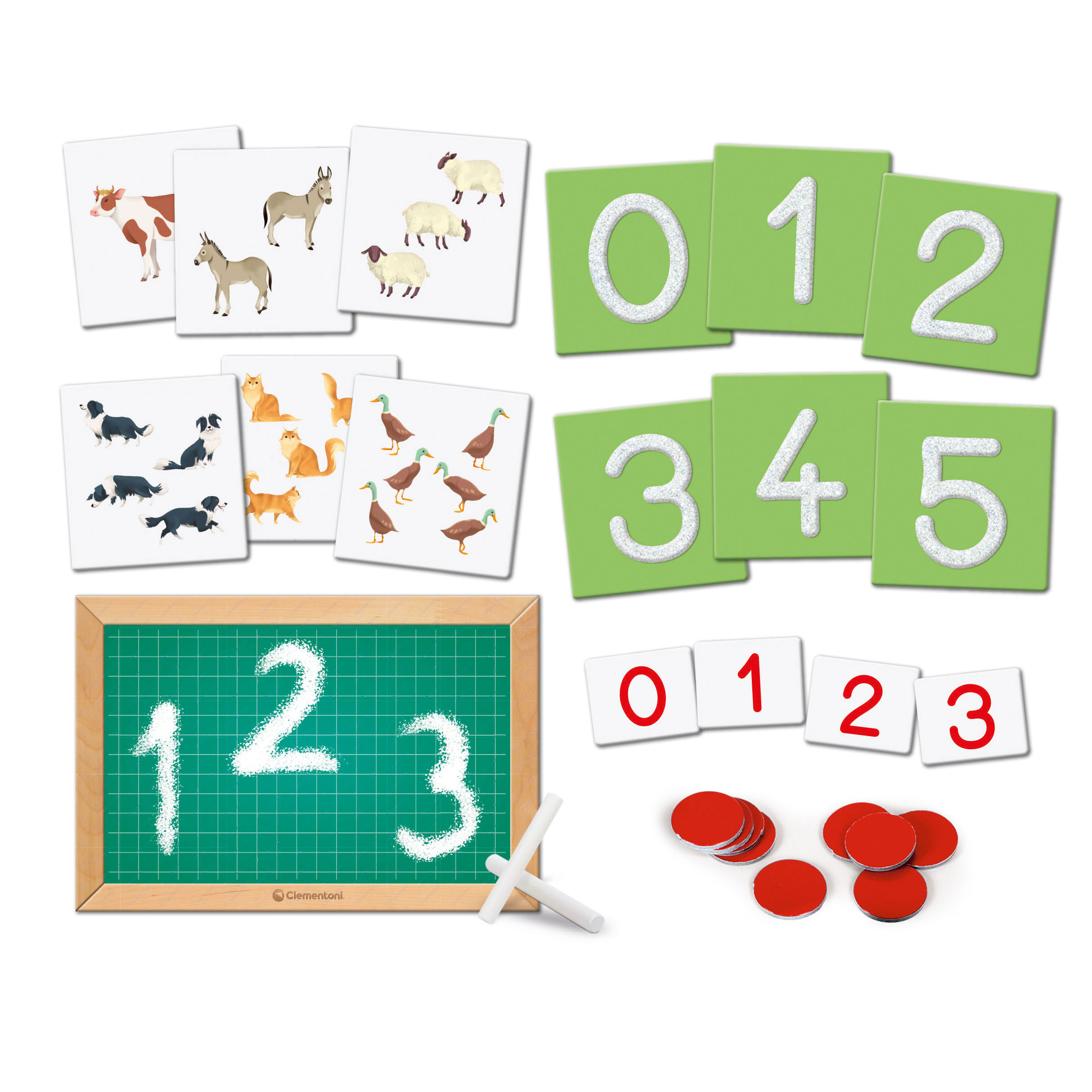 Montessori - Números Tácteis ( Imagem 2 de 3 ) - Preview