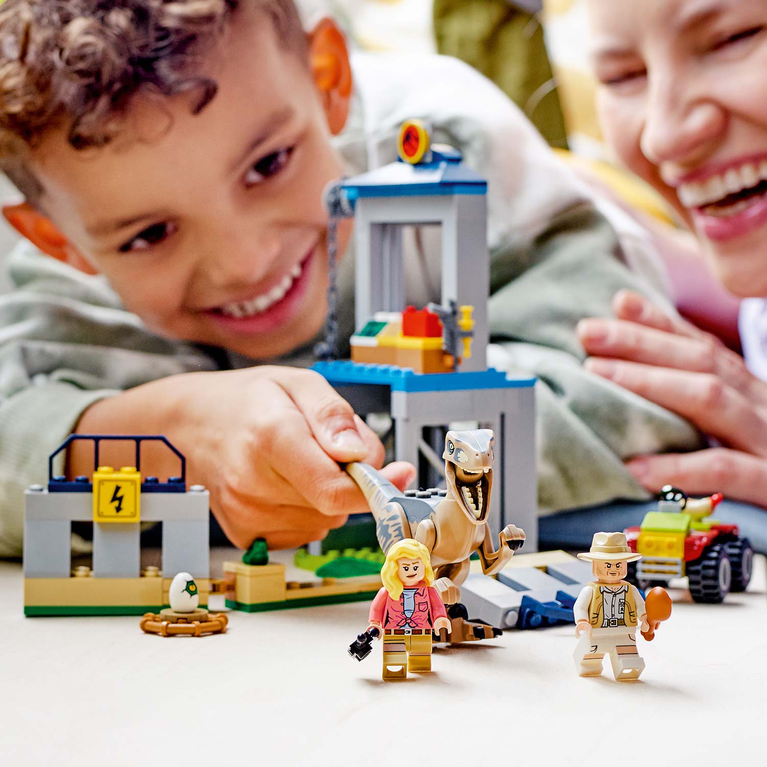 Lego Jurassic World Fuga De Velociraptor 76957 ( Imagem 4 de 4 ) - Preview