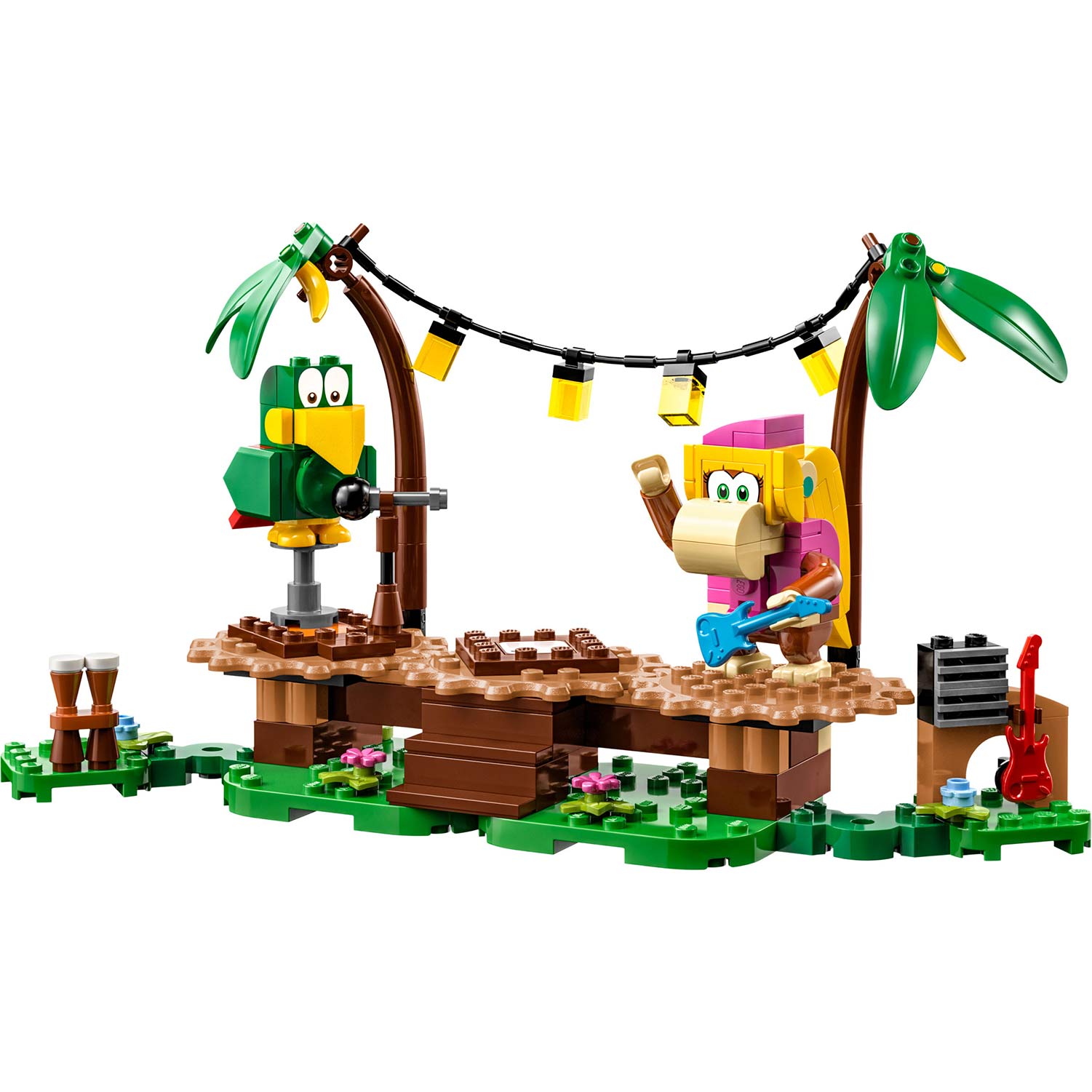 Lego Super Mario Set De Expansao Concerto Na Selva Da Dixie Kong 71421 ( Imagem 2 de 3 ) - Preview
