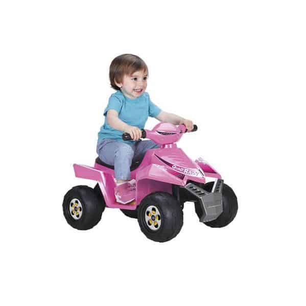 Quad Eletrico Feber Racy Rosa 6V Famosa 800011422 ( Imagem 3 de 3 ) - Preview