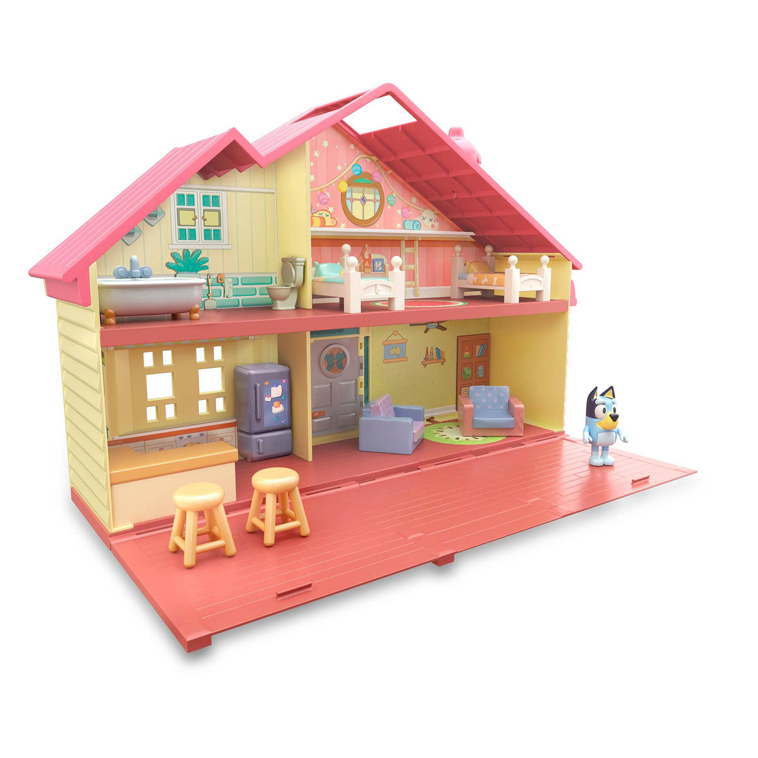 Bluey Playset Casa De Familia Famosa Bly04000 ( Imagem 3 de 4 ) - Preview