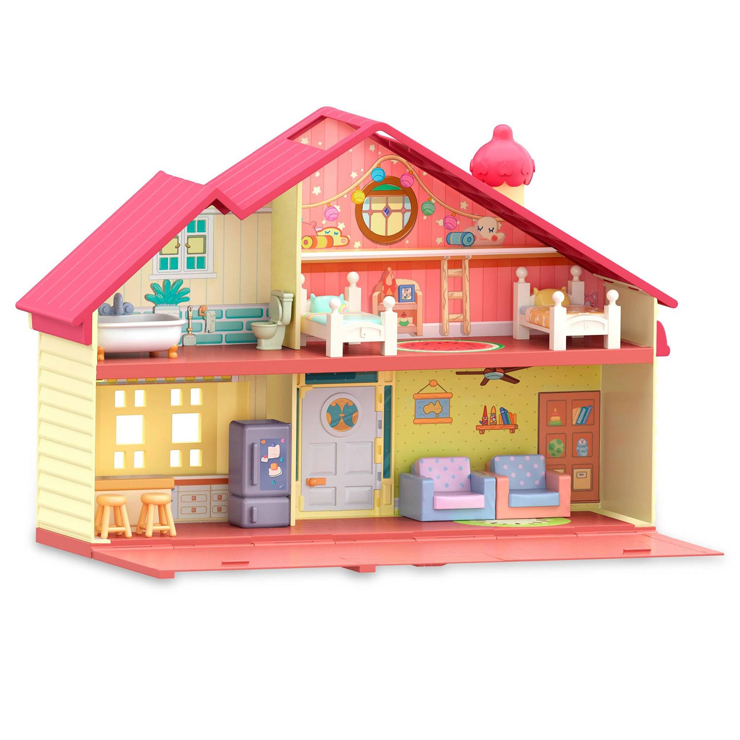 Bluey Playset Casa De Familia Famosa Bly04000 ( Imagem 4 de 4 ) - Preview