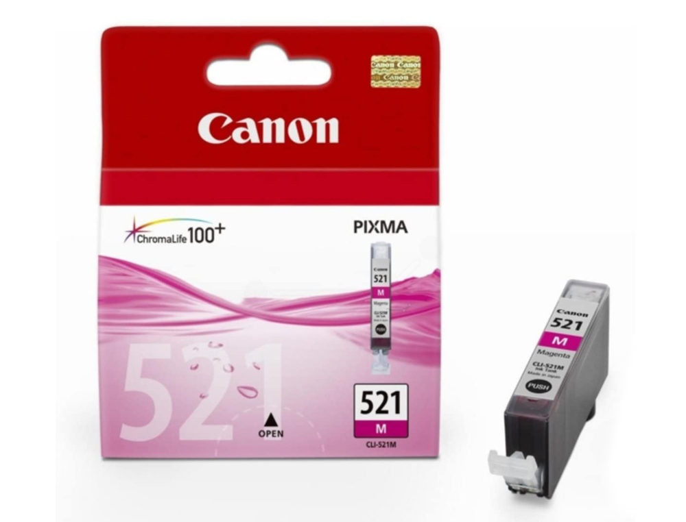 Tinteiro canon cli-521m magenta pixma mp620/630/980 ip3600/4600 ( Imagem 2 de 3 ) - Preview