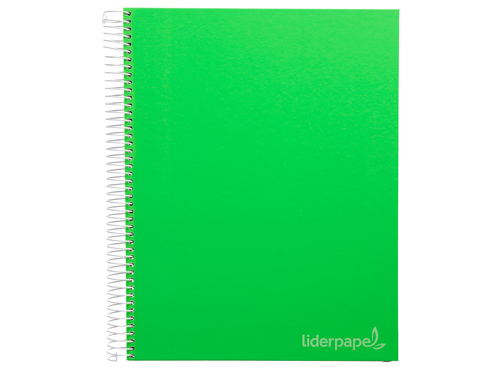 Caderno espiral liderpapel din a4 jolly capa forrada 140 f 75 gr quadricula 5mm 5 bandas de cores 4 furos cor verde ( Imagem 3 de 15 ) - Preview