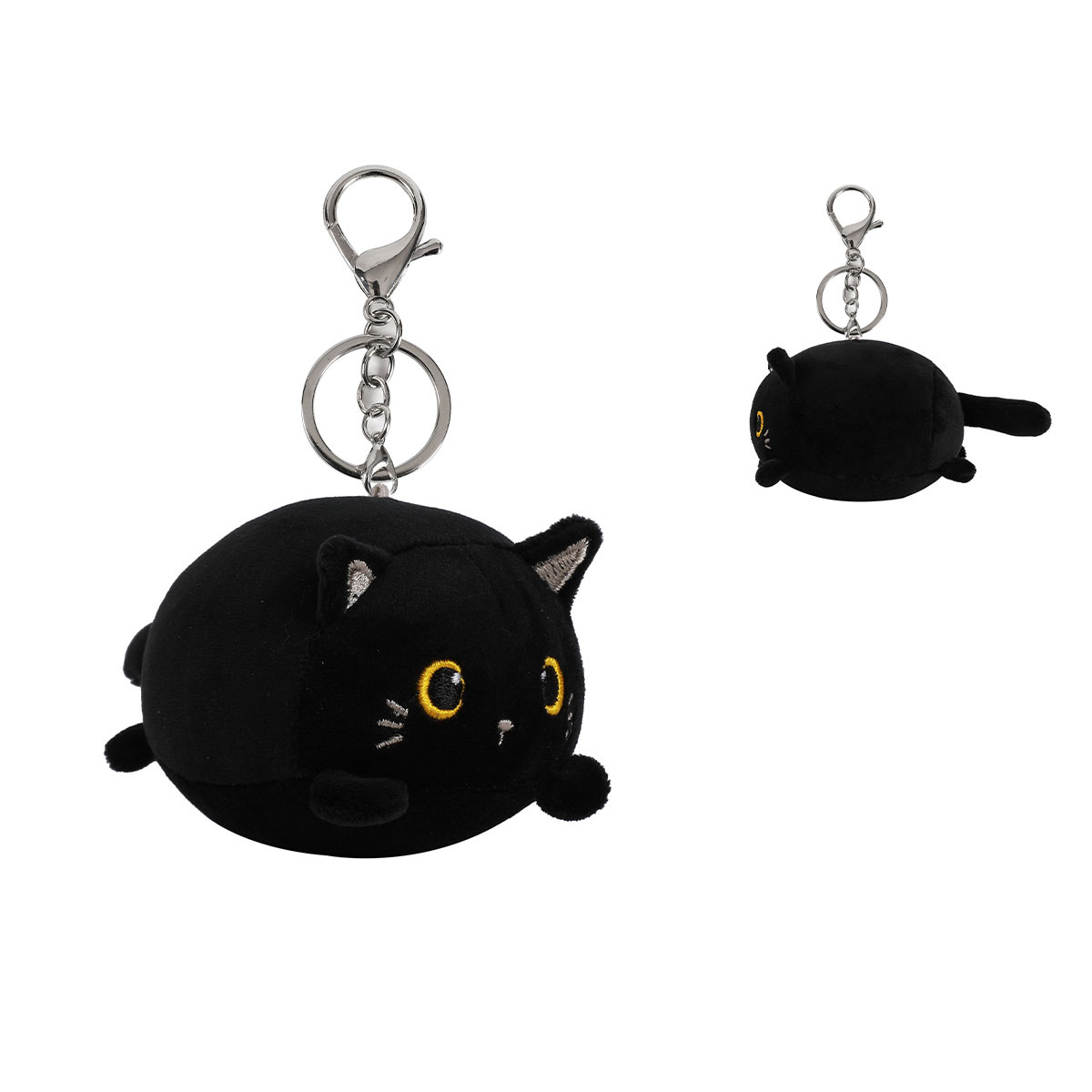 Porta-Chaves Peluche I-Total Animals Gato Preto Xl2488 ( Imagem 2 de 2 ) - Preview