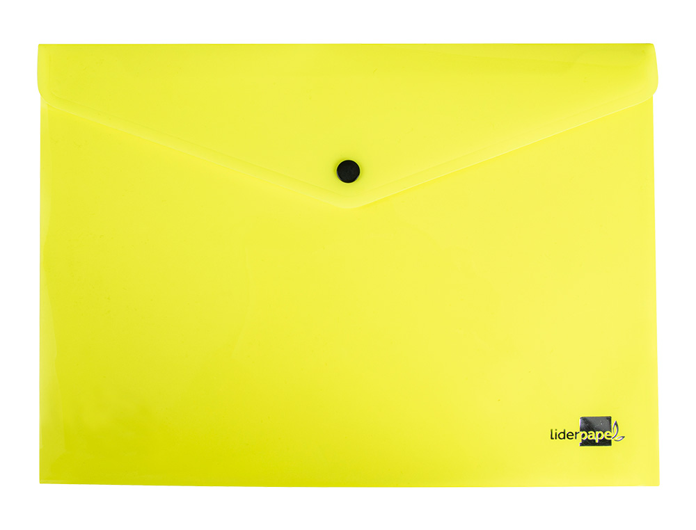 Bolsa Porta Documentos Liderpapel Com Mola Din A4 Amarelo Fluor Opaco 50 folhas ( Imagem 3 de 14 ) - Preview