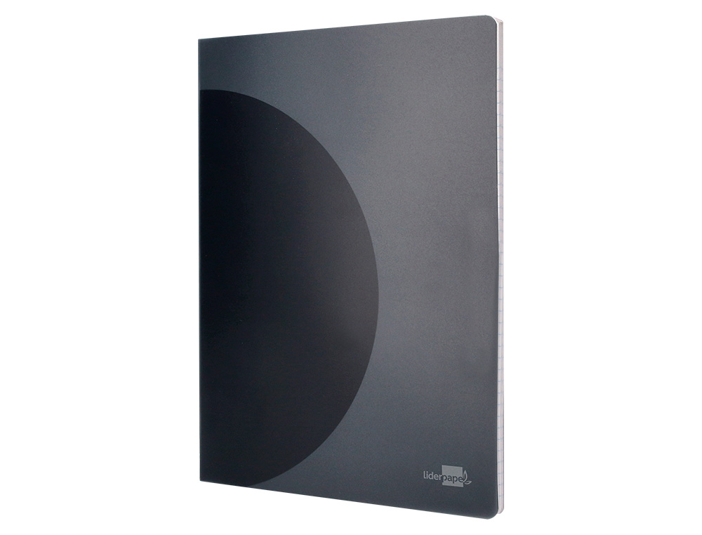 Caderno agrafado liderpapel 360 capa de plastico din a5 48 f 90 gr pautado com dupla margem capa preta (8 unidades) ( Imagem 5 de 10 ) - Preview