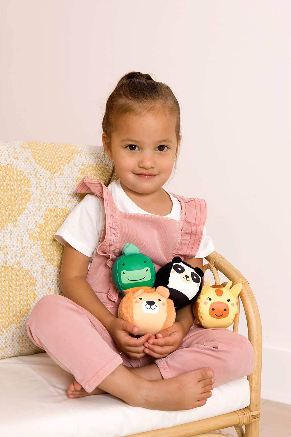 Doodballs Conjunto De 4 Bolas Doudous Little Big Friends - A Selva 303501 ( Imagem 4 de 4 ) - Preview