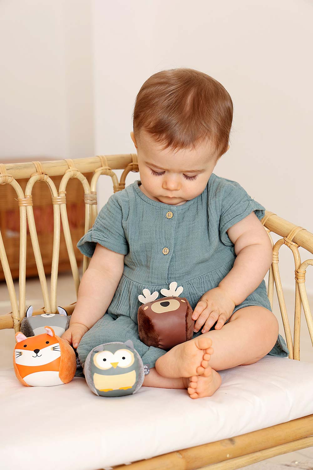Doodballs Conjunto De 4 Bolas Doudous Little Big Friends - O Bosque 304454 ( Imagem 3 de 4 ) - Preview