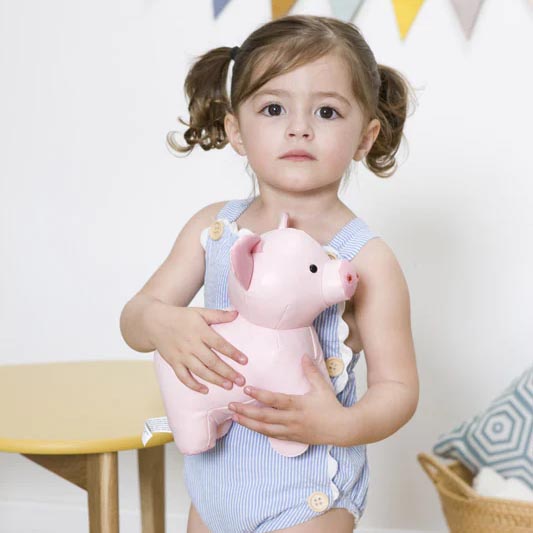 Peluche Musical Little Big Friends Leo O Porco 20Cm 302504 ( Imagem 2 de 4 ) - Preview