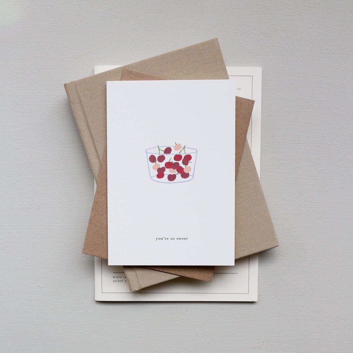 Postal Cherries Kartotek Gc-0108 ( Imagem 3 de 3 ) - Preview
