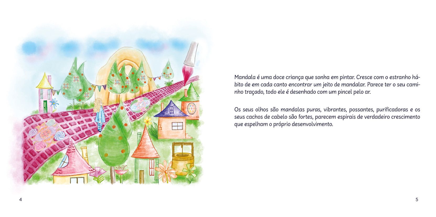 Menina Mandala ( Imagem 2 de 3 ) - Preview