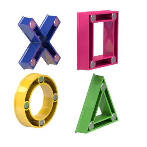 Iman Dahle Mega Magnet Mini 45X45Mm C/4 95554-14824 ( Imagem 3 de 3 ) - Preview