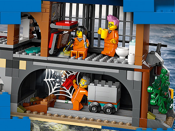 Lego City Ilha Da Prisao Da Policia 60419 ( Imagem 3 de 3 ) - Preview