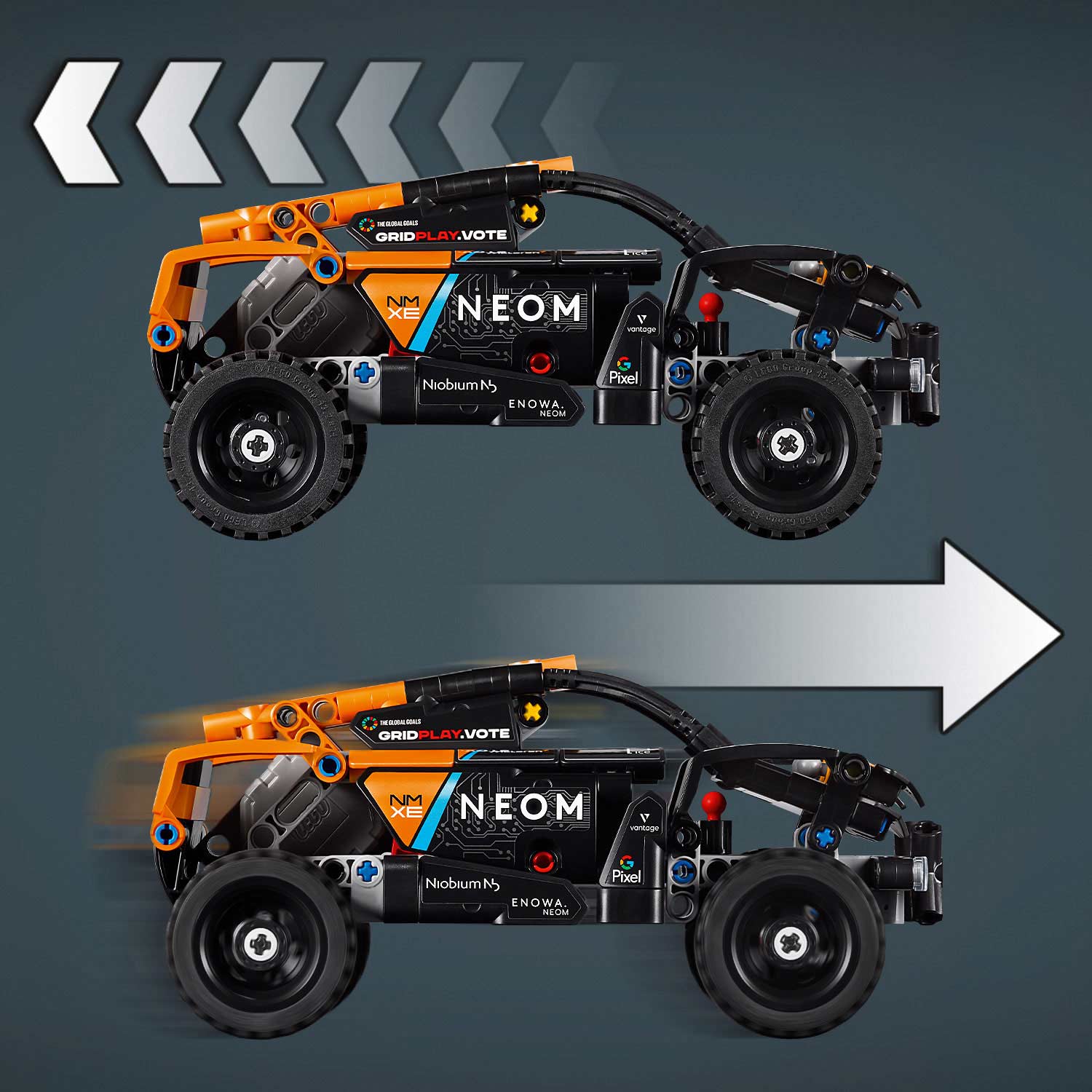 Lego Technic Neom Mclaren Extreme e Race Car 42166 ( Imagem 4 de 4 ) - Preview