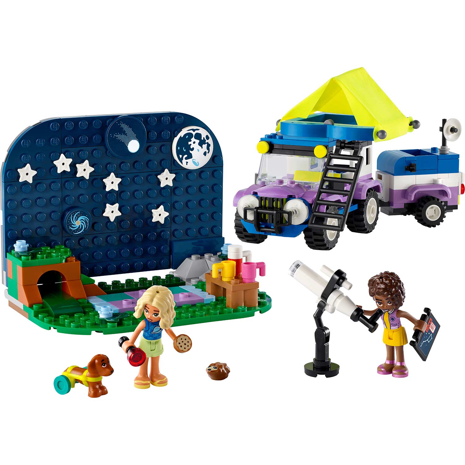 Lego Friends Veiculo De Acompanhamento E Observacao Astronomica 42603 ( Imagem 3 de 4 ) - Preview
