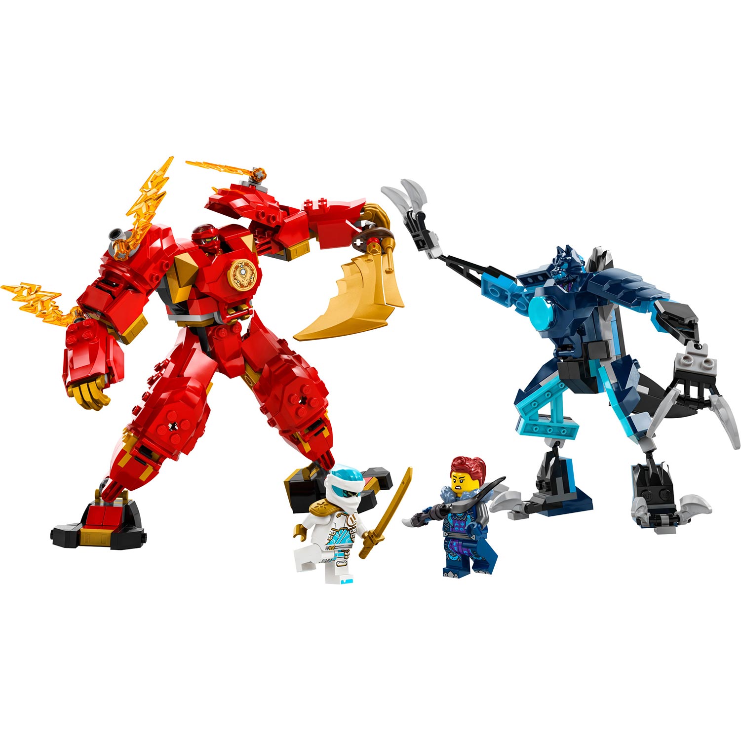 Lego Ninjago Robo Do Fogo Elemental Do Kai 71808 ( Imagem 3 de 4 ) - Preview