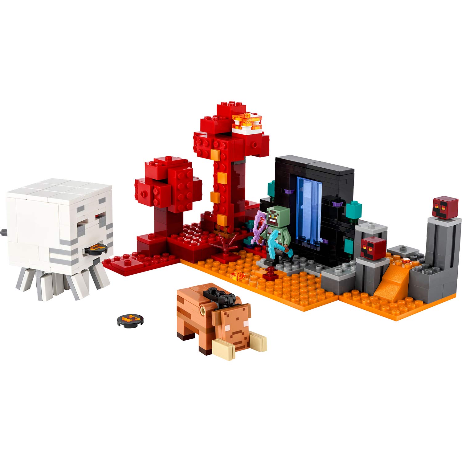 Lego Minecraft A Emboscada Do Portal Do Nether 21255 ( Imagem 3 de 4 ) - Preview