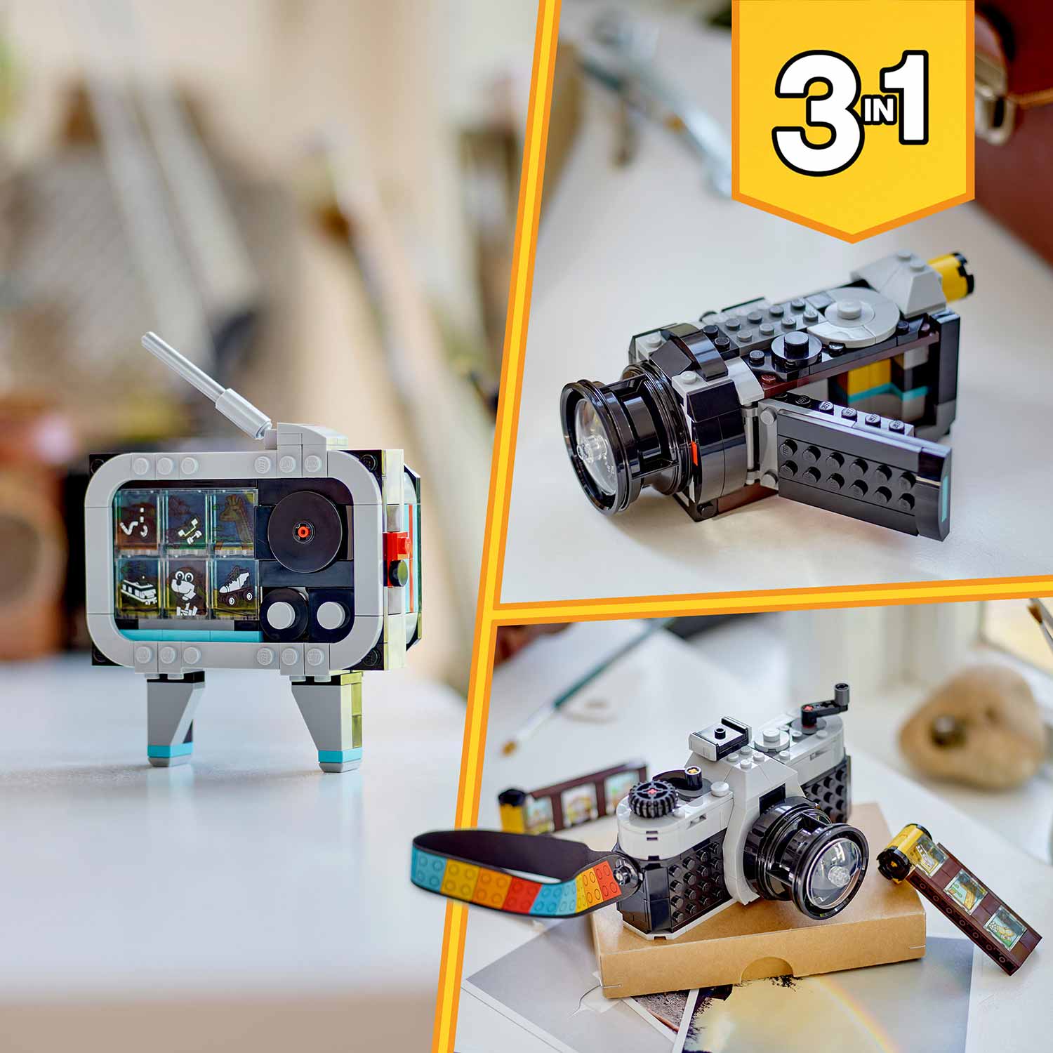 Lego Creator 3-In-1 Camara Retro 31147 ( Imagem 4 de 4 ) - Preview