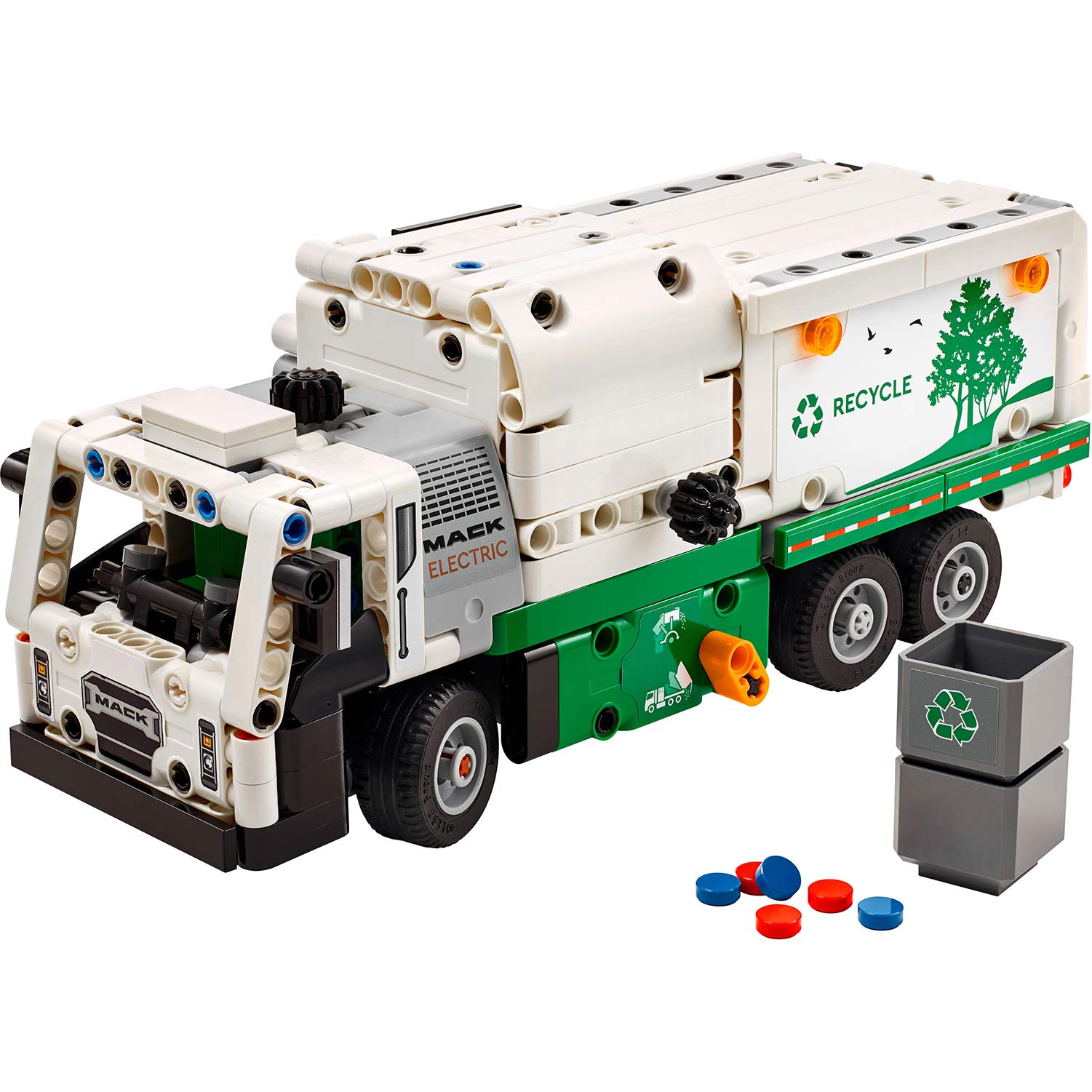 Lego Technic Camiao Do Lixo Mack Lr Electric 42167 ( Imagem 3 de 4 ) - Preview