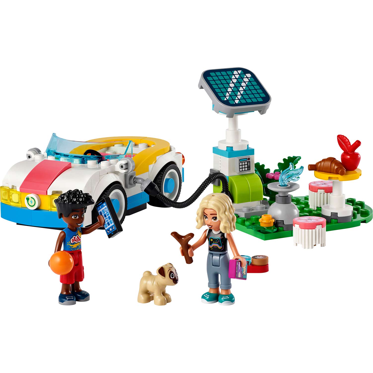 Lego Friends Carro Eletrico E Carregador 42609 ( Imagem 3 de 4 ) - Preview