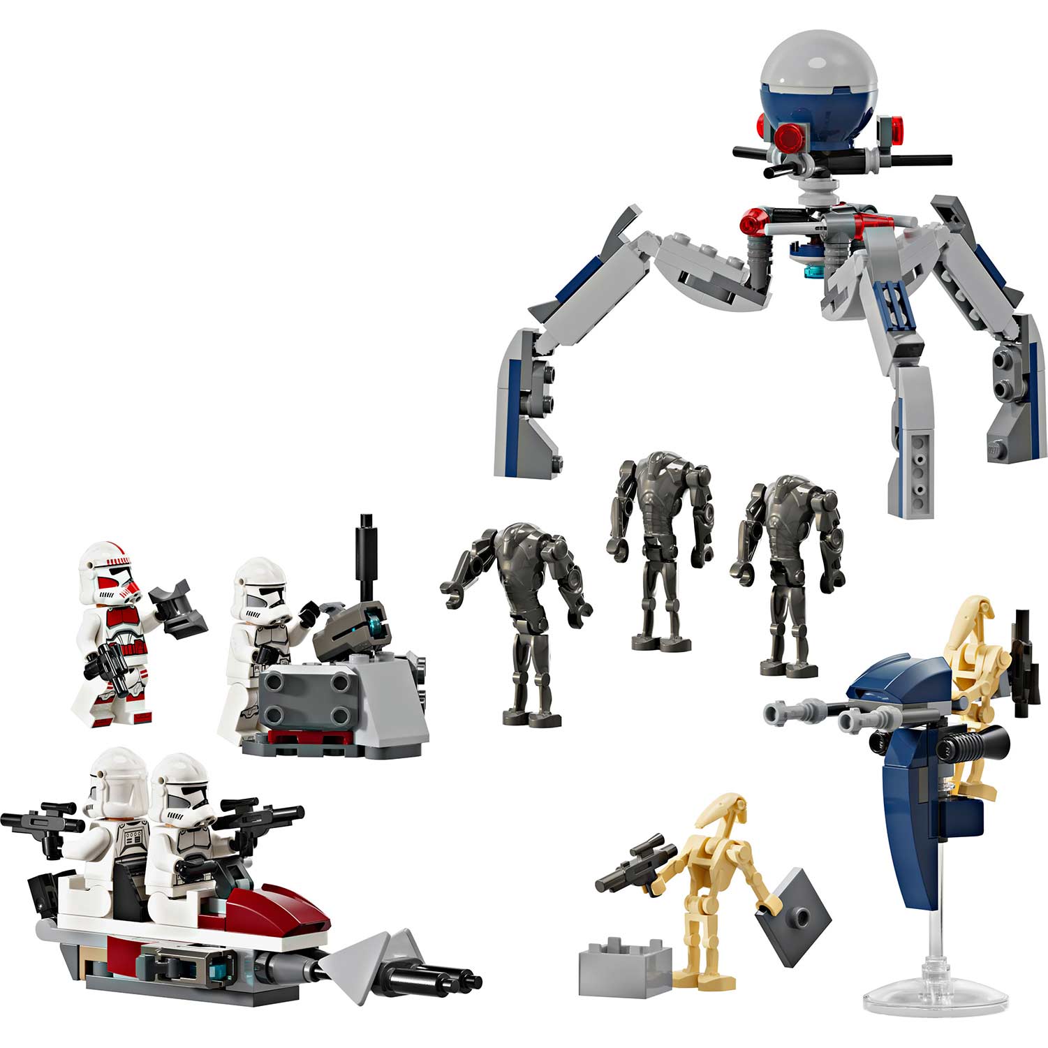 Lego 75372 - Star Wars: Clone Trooper & Battle Droid Battle Pack ( Imagem 3 de 4 ) - Preview