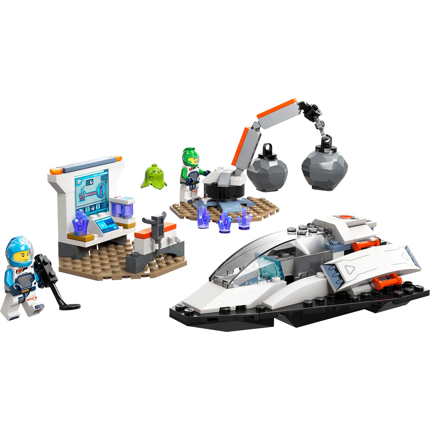 Lego City Nave Espacial E Descoberta De Asteroide 60429 ( Imagem 3 de 4 ) - Preview