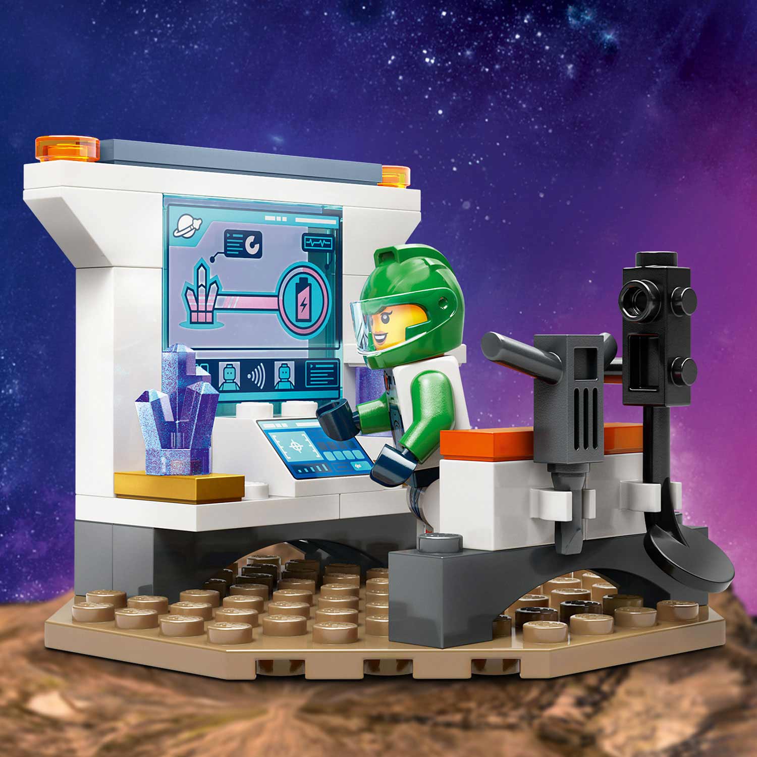 Lego City Nave Espacial E Descoberta De Asteroide 60429 ( Imagem 4 de 4 ) - Preview