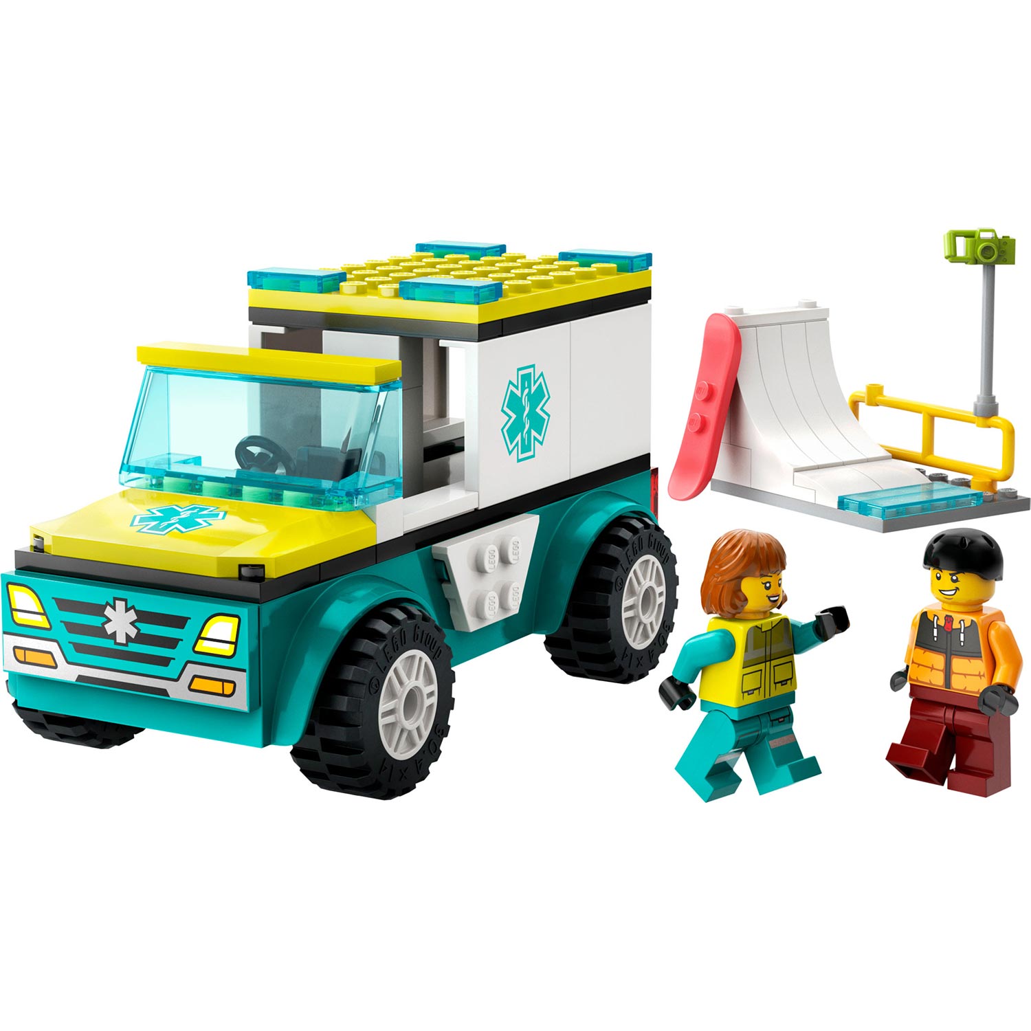 Lego City - Ambulância de Emergência 60403 ( Imagem 3 de 4 ) - Preview
