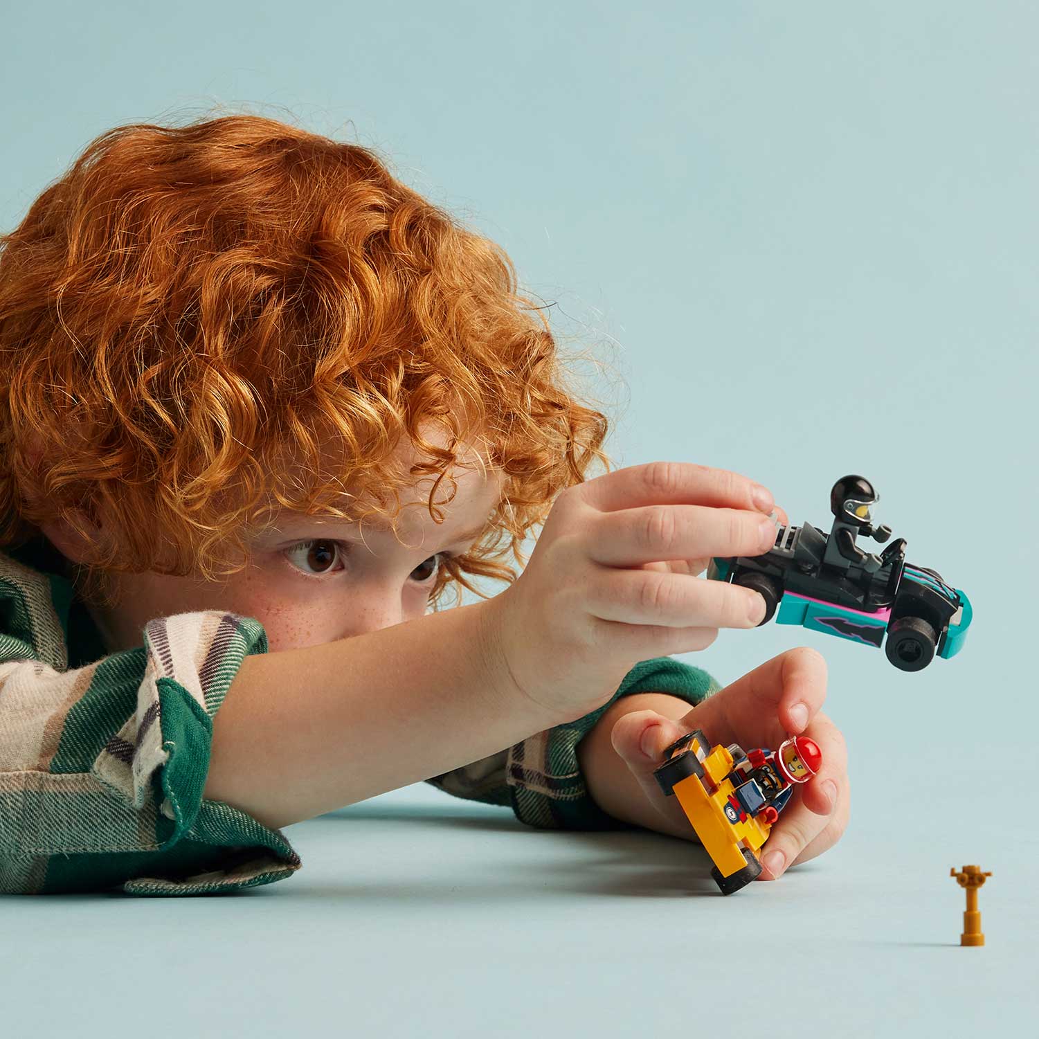 Lego City Carros De Karting E Pilotos 60400 ( Imagem 4 de 4 ) - Preview