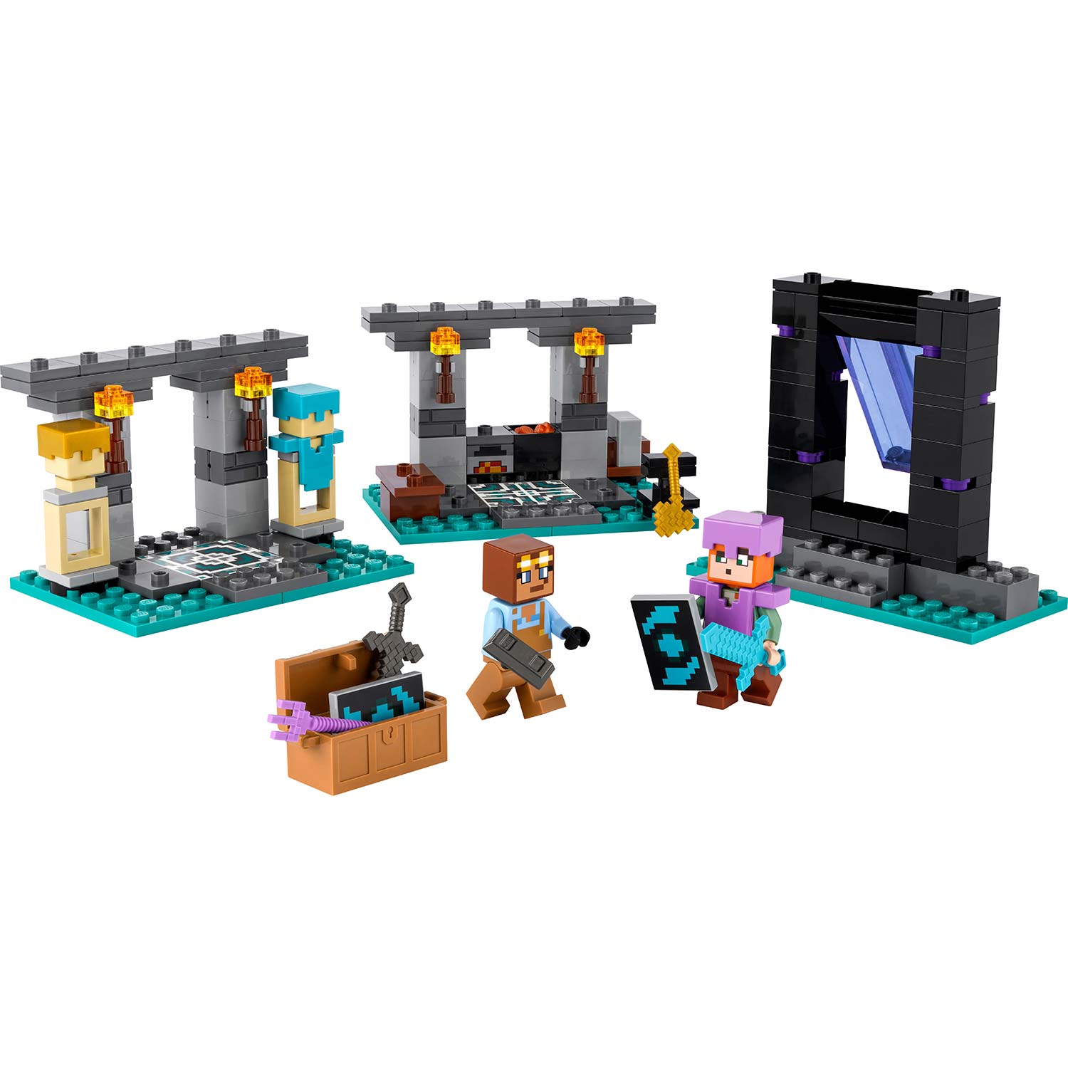 Lego Minecraft O Deposito De Armas 21252 ( Imagem 3 de 4 ) - Preview
