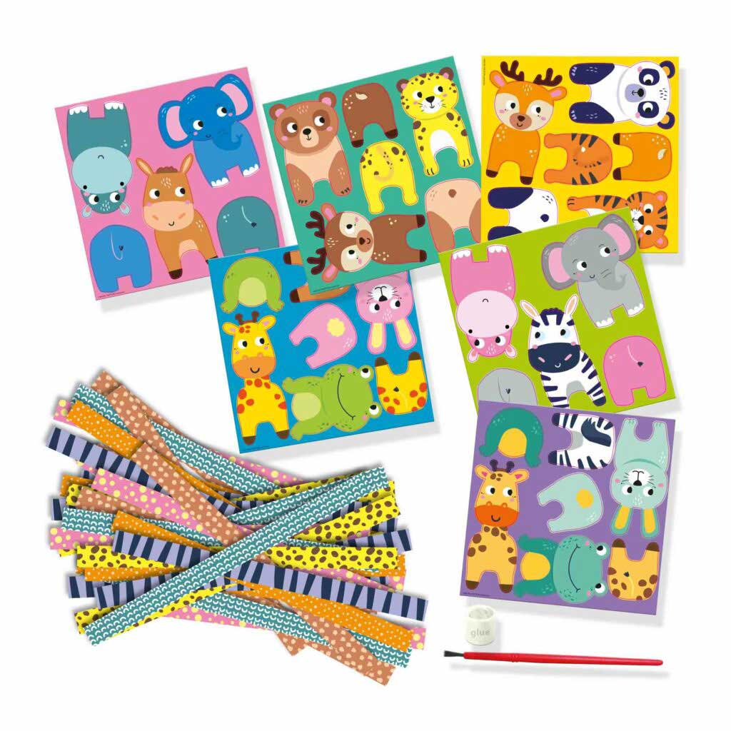 Animais Com Tiras De Papel Ses Hobby 14041 ( Imagem 2 de 3 ) - Preview
